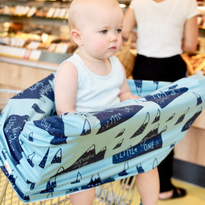 Multi-Use Nursing Cover in Mountains - Image 4