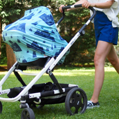 Multi-Use Nursing Cover in Mountains - Image 6